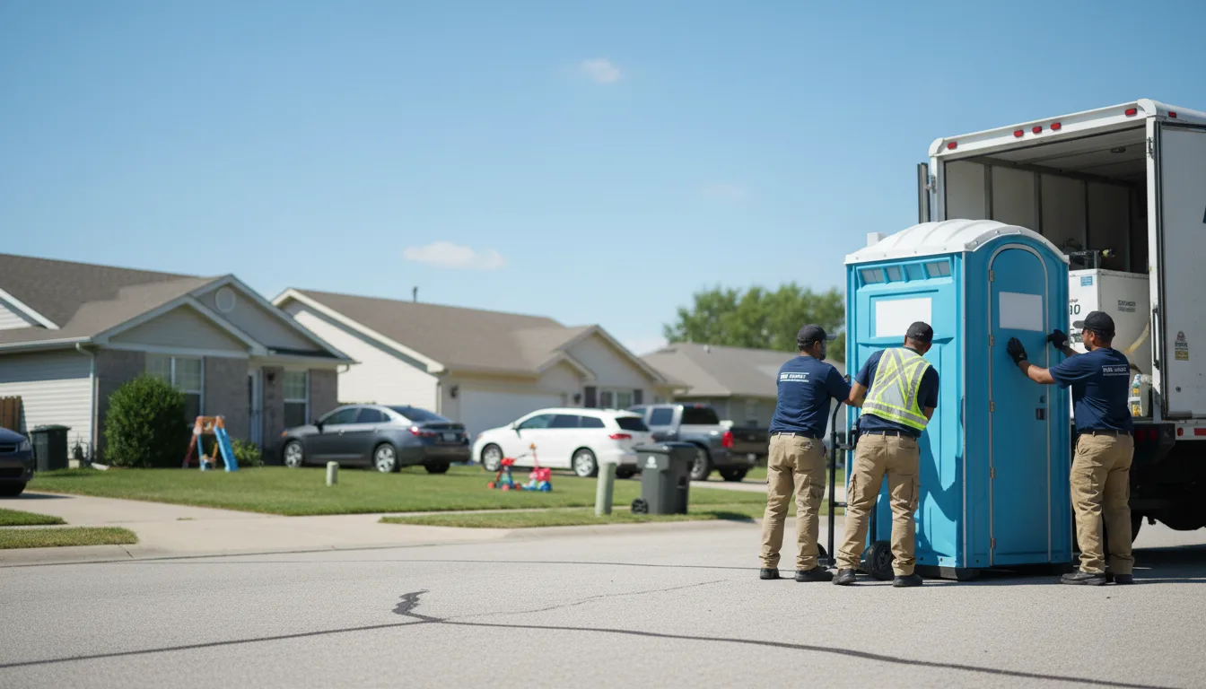 Standard Porta Potty Rentals in Naperville, IL near me